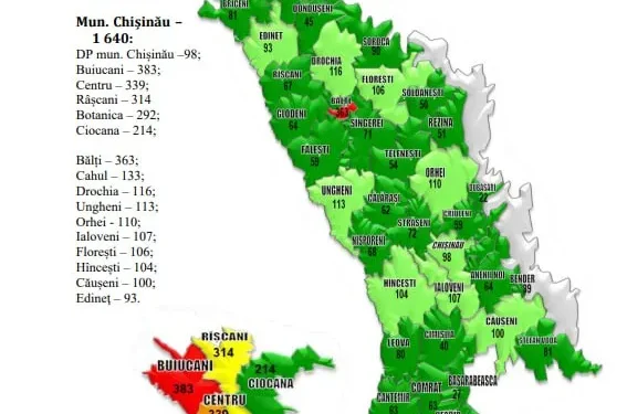 Буюканы стали самым криминальным сектором Кишинева