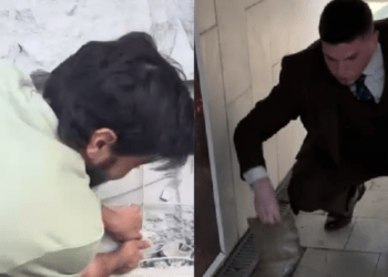 „E de mântuială făcut”. Parodie pe rețele pe consilierul PAS, care a dărâmat teracota în mai multe subterane din capitală: „Asta-i lucru?”.