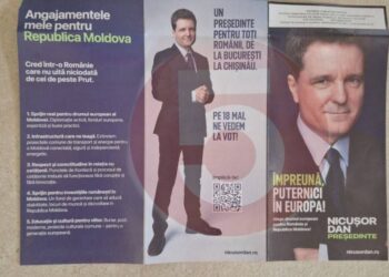 Distribuirea de pliante în sprijinul lui Nicușor Dan în Moldova: Nimeni nu știe nimic despre sursele și legalitatea campaniei |VIDEO