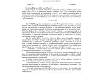 Blocul „Victorie”: Instanța a anulat amenda ilegală aplicată de poliție activistei noastre pentru o pretinsă „infracțiune electorală”
