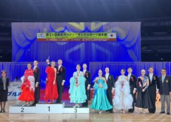 Din nou campioni mondiali la dansuri sportive: Duetul Alexei Gluhov și Anastasia Glazunova a urcat pe podium în Japonia