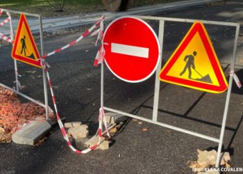 Движение на улице Константина Стере в столице ограничено почти на месяц