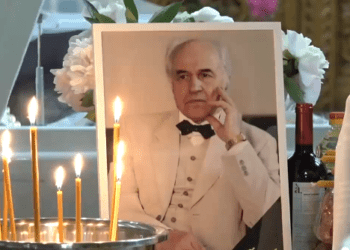 Corpul neînsuflețit al maestrului Eugen Doga a fost adus la Catedrala Sfânta Teodora de la Sihla: Apropiații compozitorului au venit să-și ia rămas-bun