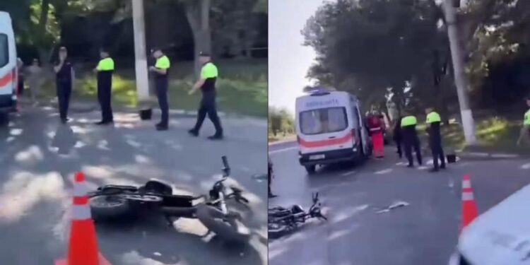 В Бельцах автомобиль сбил велосипедиста. Мужчина в реанимации