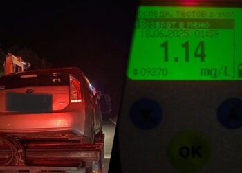 Șofer prins beat criță în Puhoi: 1,14 mg/l alcool în aerul expirat