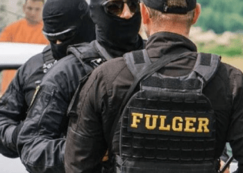 Exerciții tactice ale mascaților „Fulger” în raionul Ungheni