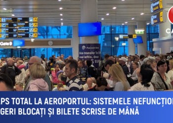Haos la Aeroportul Chișinău: Pasageri blocați și bilete completate de mână