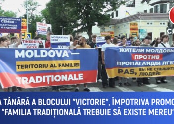 Tinerii din blocul ”Victorie” condamnă propaganda LGBT:”Familia tradițională trebuie să existe mereu”