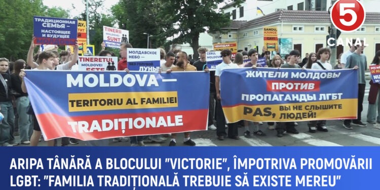 Tinerii din blocul ”Victorie” condamnă propaganda LGBT:”Familia tradițională trebuie să existe mereu”