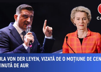 AUR strânge semnături pentru moțiune de cenzură împotriva Ursulei von der Leyen