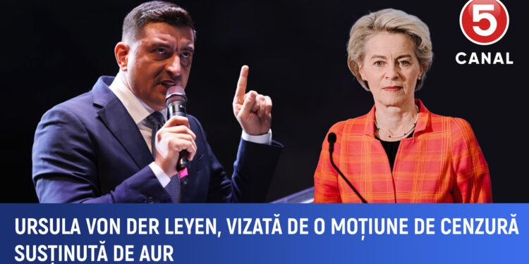 AUR strânge semnături pentru moțiune de cenzură împotriva Ursulei von der Leyen