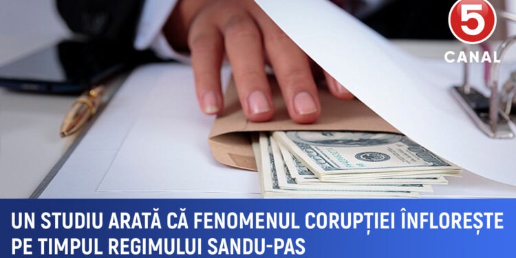 Studiu : Cum a evoluat fenomenul corupției în timpul regimului Sandu-PAS