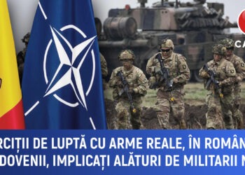 Exerciții militare cu muniție reală în România: Soldați moldoveni alături de militarii NATO