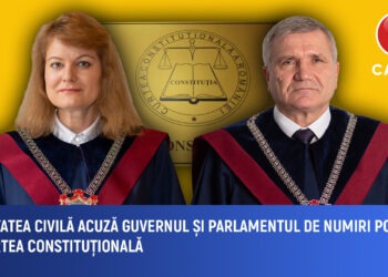 Societatea civilă acuză guvernul și parlamentul de numiri politice la Curtea Constituțională