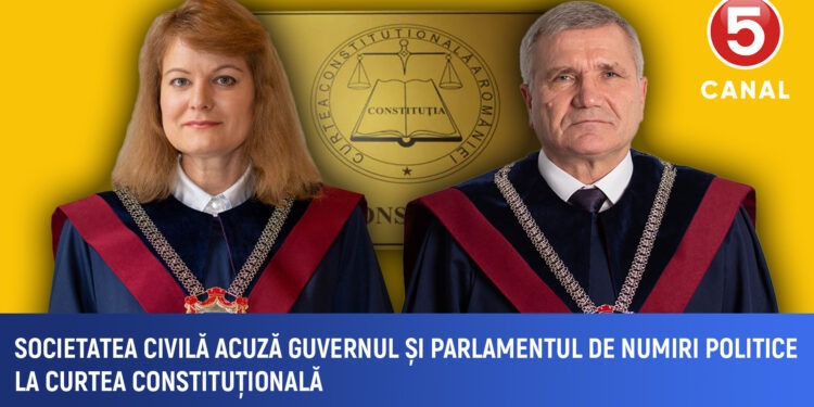 Societatea civilă acuză guvernul și parlamentul de numiri politice la Curtea Constituțională