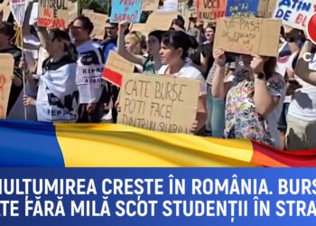 Nemulțumirea crește în România: Studenții protestează față de tăierile  burselor