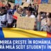 Nemulțumirea crește în România: Studenții protestează față de tăierile  burselor
