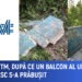 Balcon prăbușit la un cămin studențesc. Reacția UTM după incident