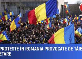 Noi proteste în România din cauza tăierilor bugetare
