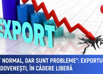 ”Tot normal, dar sunt probleme”: Exporturile moldovenești, în cădere liberă