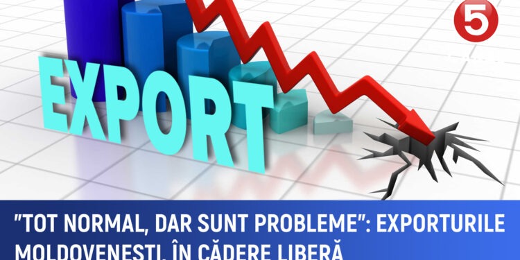 ”Tot normal, dar sunt probleme”: Exporturile moldovenești, în cădere liberă