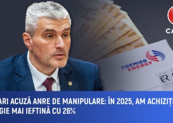Slusari acuză ANRE de manipulare: în 2025, am achiziționat energie mai ieftină cu 26%