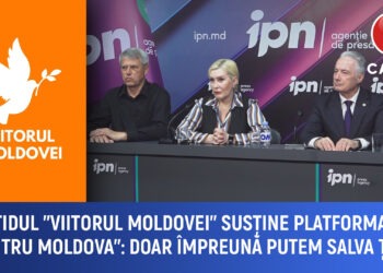 „Viitorul Moldovei” susține platforma „Pentru Moldova” și cheamă opoziția la unificare împotriva guvernării PAS