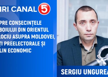Sergiu Ungureanu despre consecințele războiului din Orientul Mijlociu asupra Moldovei: Plăți preelectorale și declin economic