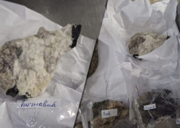 Tânăr moldovean, prins cu 69 de pietre ascunse în bagaje