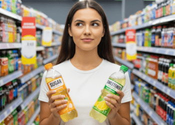 Cu zahăr sau cu îndulcitori – care băuturi sunt mai puțin periculoase pentru copii și adulți. La ce trebuie să atragi atenția pe eticheta produsului
