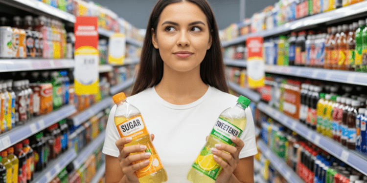 Cu zahăr sau cu îndulcitori – care băuturi sunt mai puțin periculoase pentru copii și adulți. La ce trebuie să atragi atenția pe eticheta produsului