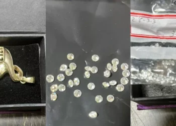 30 de diamante ascunse într-un colet din India, depistate la Chișinău