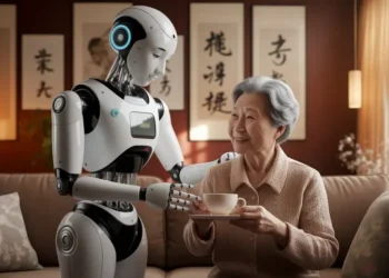 Китай тестирует роботов для ухода за пожилыми: как технологии решат проблему старения населения