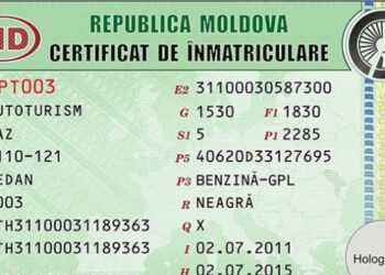 Guvernul va introduce un nou model de certificat de înmatriculare auto