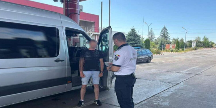 Cetățean moldovean prins la Stânca în baza unui mandat european pentru omor