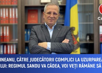 Mărgineanu, către judecătorii complici la uzurparea statului: „Regimul Sandu va cădea, voi veți rămâne să plătiți”