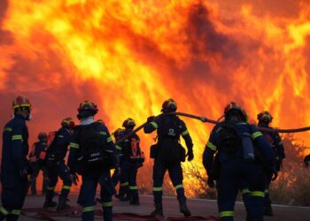 Insula Chios în flăcări: Grecia declară stare de urgență!