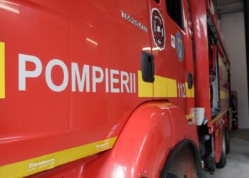 Locomotiva unui tren a luat foc în Sălaj. Cei 30 de pasageri sunt în siguranță