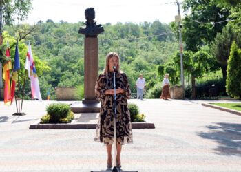 Omagiu de suflet adus marelui poet Alexandr Pușkin în inima municipiului Orhei