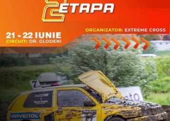 Adrenalină și viteză la Glodeni: a doua etapă a Campionatului de Autocross a avut loc pe 21 și 22 iunie
