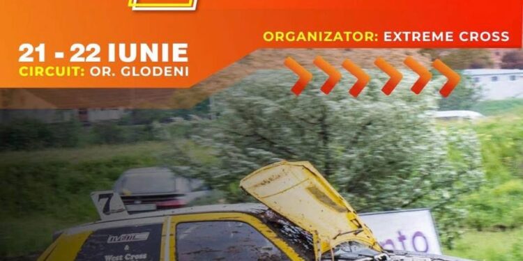 Adrenalină și viteză la Glodeni: a doua etapă a Campionatului de Autocross a avut loc pe 21 și 22 iunie