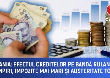 România, efectul creditelor pe bandă rulantă: Scumpiri, impozite mai mari și austeritate totală