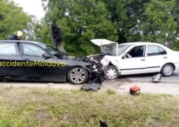 Серьёзная авария возле села Русены, район Единец: пострадали пять человек