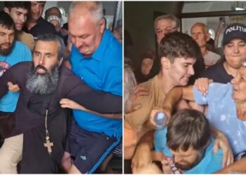 Против перехода в Митрополию Бессарабии. Жители села силой выгнали из церкви священника-перебежчика