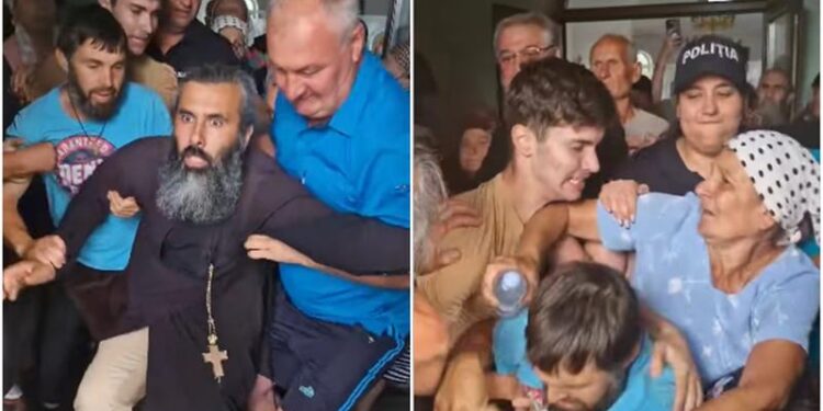 Против перехода в Митрополию Бессарабии. Жители села силой выгнали из церкви священника-перебежчика