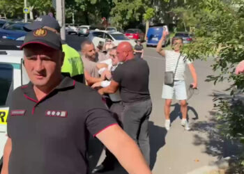 Стычки у Апелляционной палаты: Алексея Лунгу задержали применив силу, позже он оказался в больнице