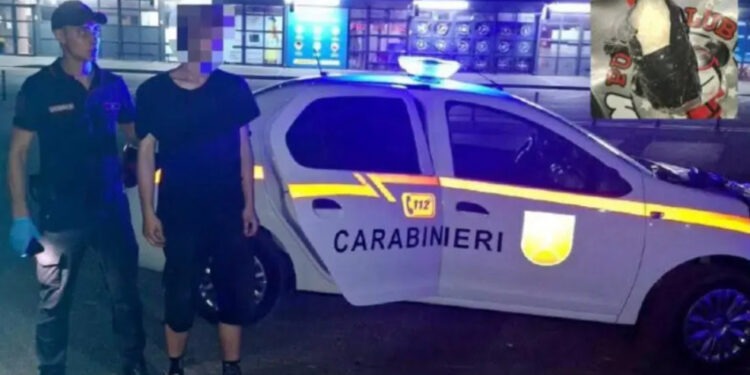 Запрещённые вещества обнаружены у несовершеннолетнего. Парень пытался убежать от карабинеров