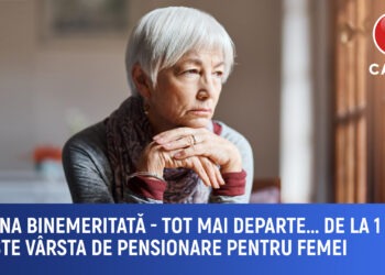 Reforma pensiilor continuă: Vârsta de pensionare pentru femei a crescut la 61 de ani și 6 luni