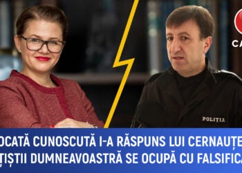 Străisteanu, către Cernauțeanu polițiștii nu trăiesc în frică din cauza magistraților, ci pentru că execută ordinile ilegale