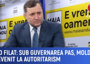 Vlad Filat: Sub guvernarea PAS, Moldova a revenit la autoritarism